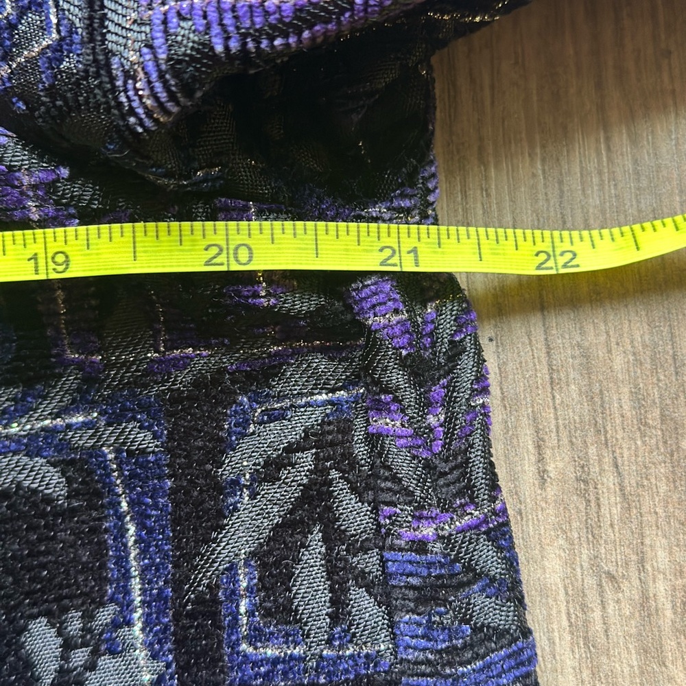 Black And Purple Patchwork Jacket - image 4